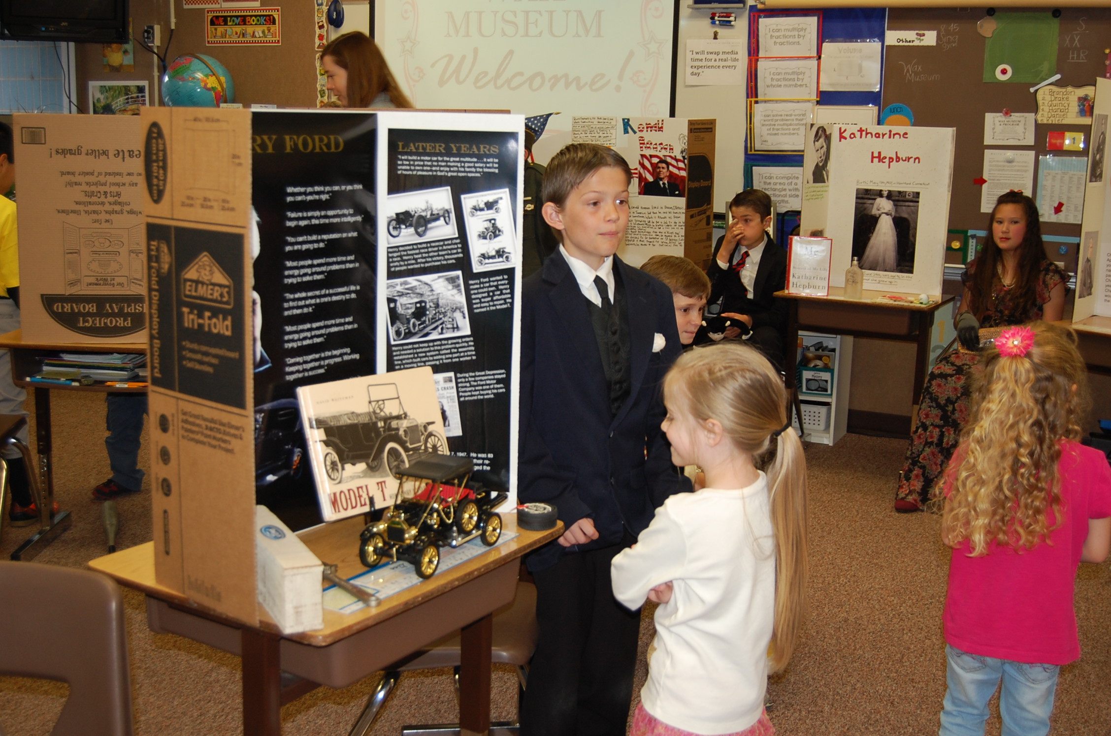 5thGrade Wax Museum Art City Elementary